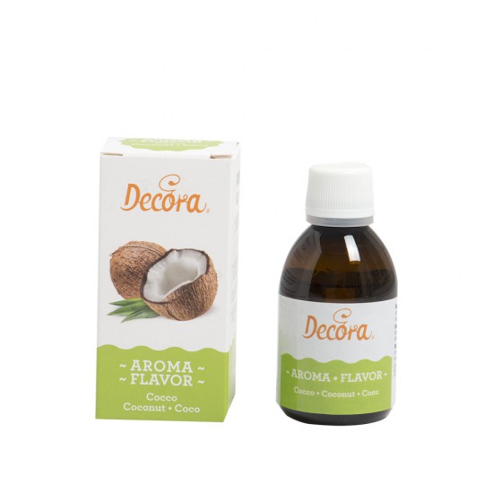 Καρύδα - Βρώσιμο Άρωμα 50g. - της Decora - Coconut Flavor