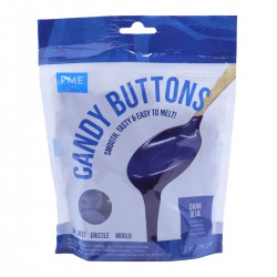 PME Candy Buttons -  Σκούρο Μπλε 340gr.