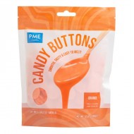 PME Candy Buttons -  Πορτοκαλί 340gr.