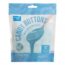 PME Candy Buttons - Γαλάζιο 340gr.