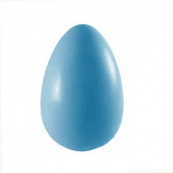 Αυγό Πασχαλινό λείο 20 εκ Μπλε με Γεύση Τσιχλόφουσκα Γυμνό 300γρ.