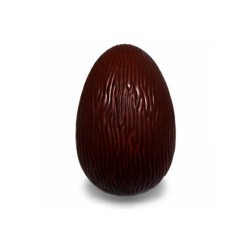 Αυγό Πασχαλινό 17 εκ σαγρέ με σοκολάτα Υγείας Γυμνό 250γρ.