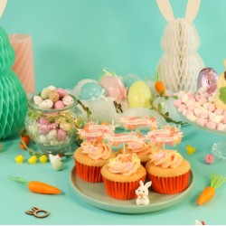 Πασχαλινά Topper για Cup Cakes 24 Τεμ.