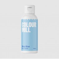 Baby Blue βρώσιμο χρώμα λιποδιαλυτό 100ml - Colour Mill