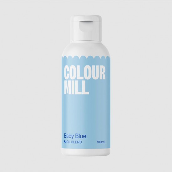 Baby Blue βρώσιμο χρώμα λιποδιαλυτό 100ml - Colour Mill