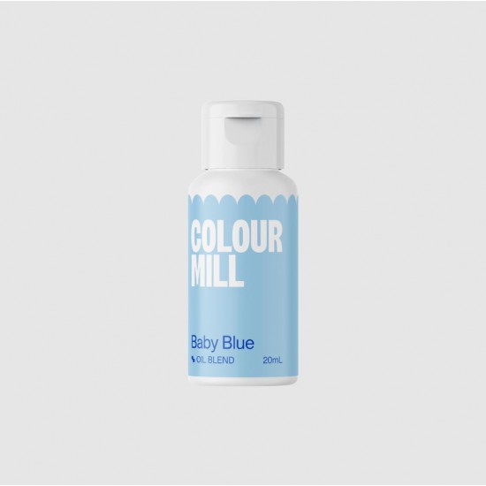 Baby Blue βρώσιμο χρώμα λιποδιαλυτό 20ml - Colour Mill