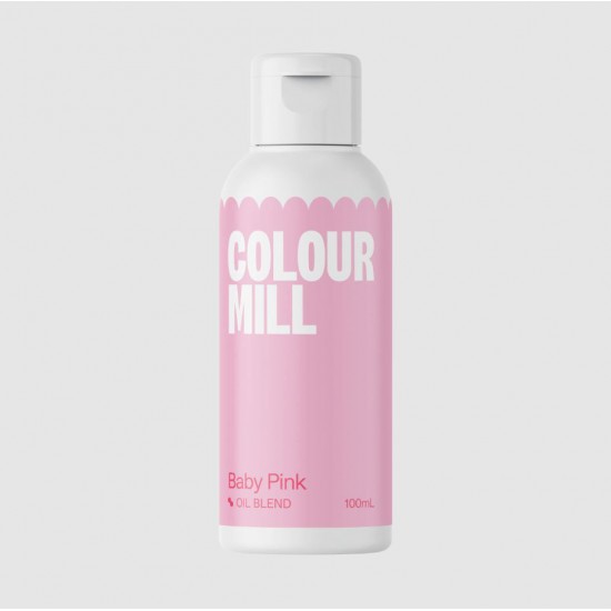 Baby Pink βρώσιμο χρώμα λιποδιαλυτό 100ml - Colour Mill