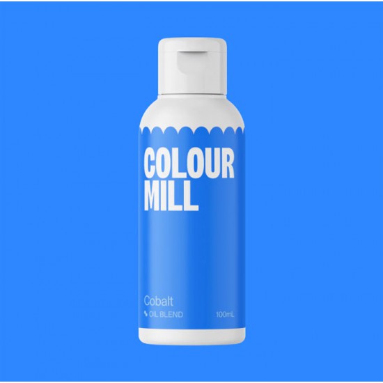 Cobalt βρώσιμο χρώμα λιποδιαλυτό 100ml - Colour Mill