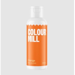 Πορτοκαλί βρώσιμο χρώμα λιποδιαλυτό 100ml - Colour Mill