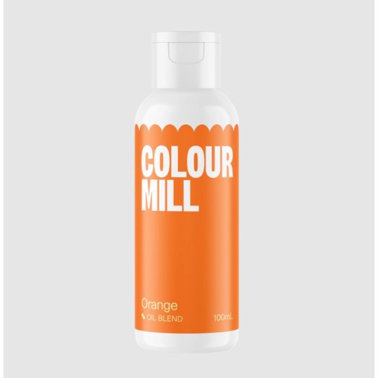 Πορτοκαλί βρώσιμο χρώμα λιποδιαλυτό 100ml - Colour Mill