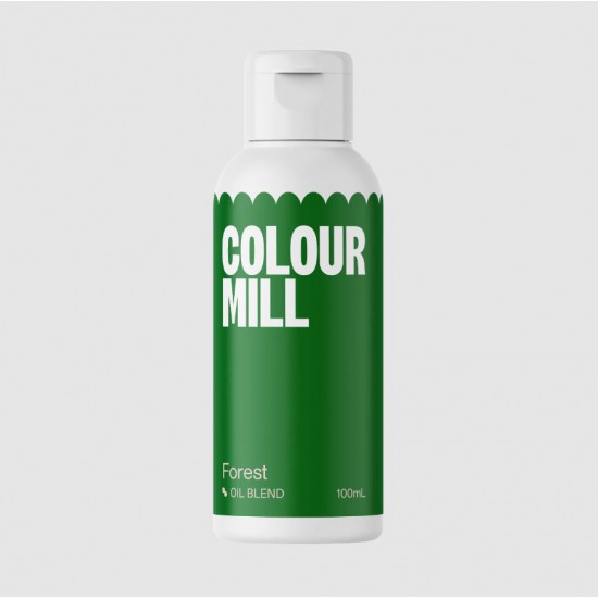 Πράσινο του Δάσους βρώσιμο χρώμα λιποδιαλυτό 100ml - Colour Mill
