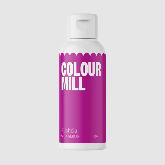 Φούξια βρώσιμο χρώμα λιποδιαλυτό 100ml - Colour Mill
