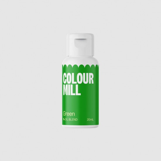 Πράσινο βρώσιμο χρώμα λιποδιαλυτό 20ml - Colour Mill