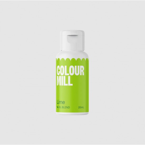 Lime βρώσιμο χρώμα λιποδιαλυτό 20ml - Colour Mill