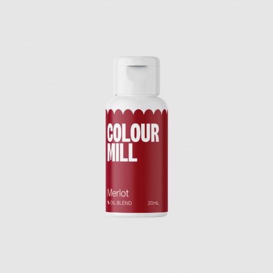 Merlot βρώσιμο χρώμα λιποδιαλυτό 20ml - Colour Mill