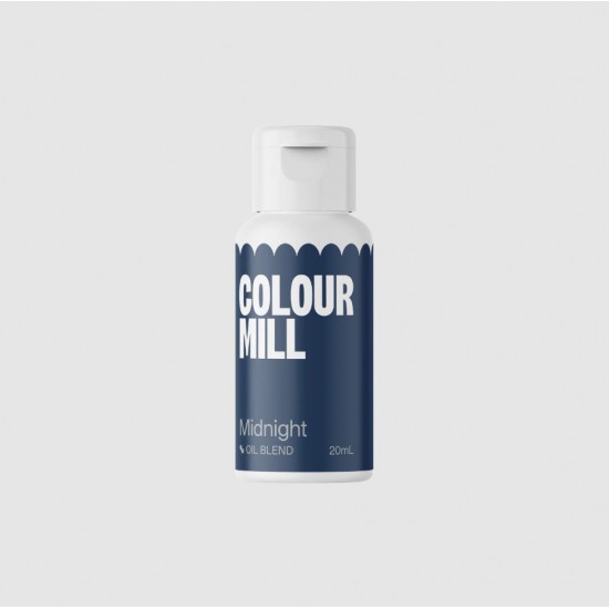 Midnight βρώσιμο χρώμα λιποδιαλυτό 20ml - Colour Mill