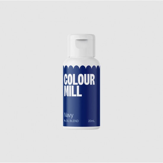 Navy Blue βρώσιμο χρώμα λιποδιαλυτό 20ml - Colour Mill