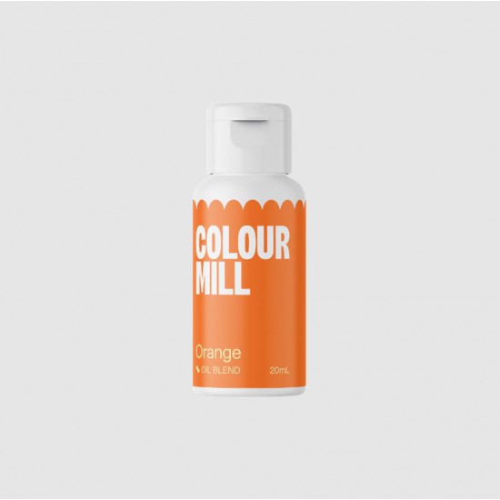Πορτοκαλί βρώσιμο χρώμα λιποδιαλυτό 20ml - Colour Mill