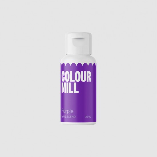 Μωβ βρώσιμο χρώμα λιποδιαλυτό 20ml - Colour Mill