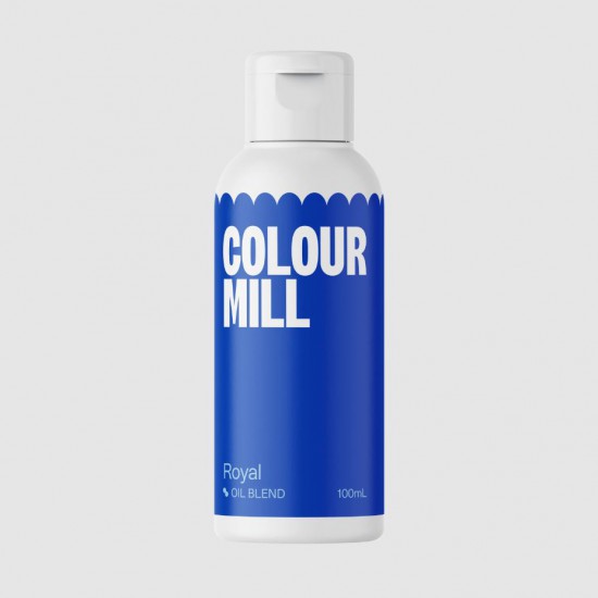 Royal Blue βρώσιμο χρώμα λιποδιαλυτό 100ml - Colour Mill