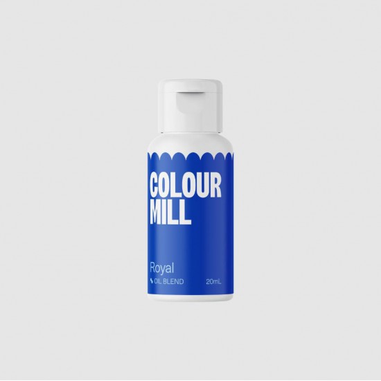 Royal Blue βρώσιμο χρώμα λιποδιαλυτό 20ml - Colour Mill