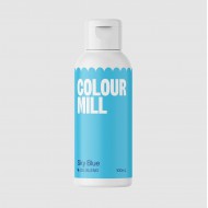 Sky Blue βρώσιμο χρώμα λιποδιαλυτό 100ml - Colour Mill