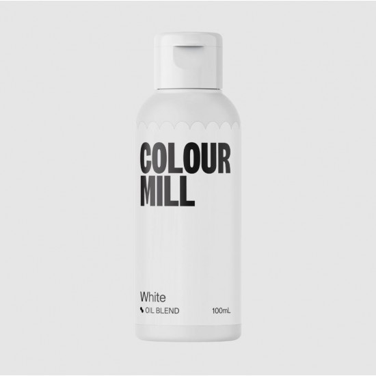 ΛΕΥΚΟ ΜΗ ΒΡΩΣΙΜΟ χρώμα λιποδιαλυτό 100ml - Colour Mill