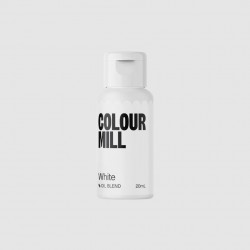 ΛΕΥΚΟ ΜΗ ΒΡΩΣΙΜΟ χρώμα λιποδιαλυτό 20ml - Colour Mill 