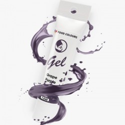 Μωβ Σταφυλιού - Χρώμα τροφίμων σε τζελ 30g