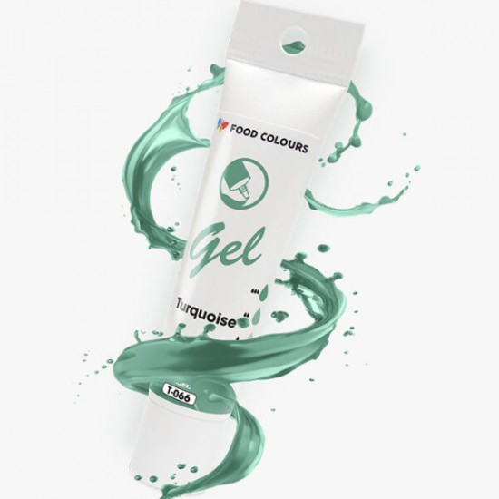 Τυρκουάζ - Χρώμα τροφίμων σε τζελ 30g