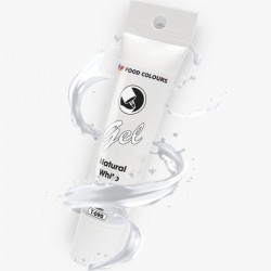 Λευκό Φυσικό - Χρώμα τροφίμων σε τζελ 30g