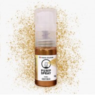 Xρυσό λαμπερό μεταλλικό χρώμα σε σπρέι με αντλία 10g  - Χωρίς Ε171