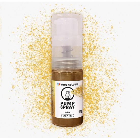 Xρυσό Original μεταλλικό χρώμα σε σπρέι με αντλία 10g  - Χωρίς Ε171