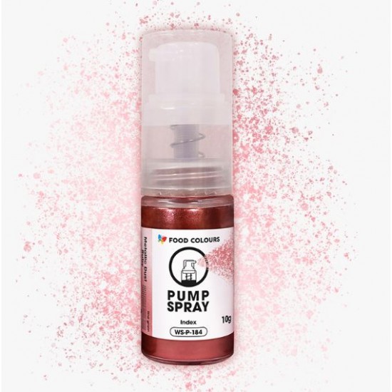 Ruby μεταλλικό χρώμα σε σπρέι με αντλία 10g  - Χωρίς Ε171