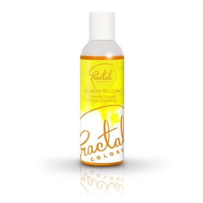 ΚΙΤΡΙΝΟ ΛΕΜΟΝΙΟΥ - LEMON YELLOW Χρώμα Αερογράφου 100ml - FRACTAL