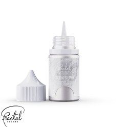 SATIN SILVER Μεταλλικό Χρώμα Αερογράφου 33ml - FRACTAL