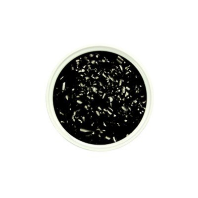 Μαύρο Βρώσιμο Γκλίτερ σε Νιφάδες της PME