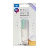 Λευκό Κρύσταλλο - Βρώσιμο Ιριδίζον Γκλίτερ – της PME 3g