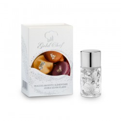 Ασήμι Καθαρό Βρώσιμο σε Νιφάδες 125mg σε Σέικερ