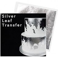 Βρώσιμο Φύλλο Ασημιού 24  8,25x8,25 της Sugarflair