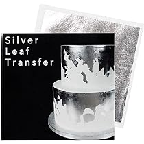 Βρώσιμο Φύλλο Ασημιού 24  8,25x8,25 της Sugarflair