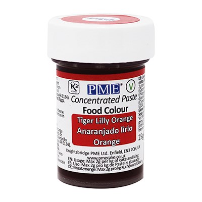 Πορτοκαλί Κρίνου  Χρώμα Πάστας - PME 25γρ.