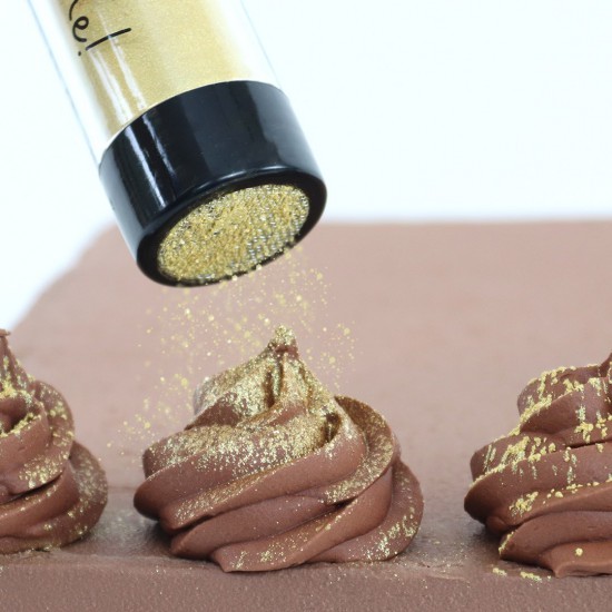 Χρυσό Χιόνι - Βρώσιμη σκόνη γυαλάδας υψηλής ποιότητας 10γρ. - PME