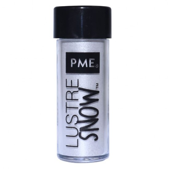 Ασημί Χιόνι - Βρώσιμη σκόνη γυαλάδας υψηλής ποιότητας 10γρ. - PME