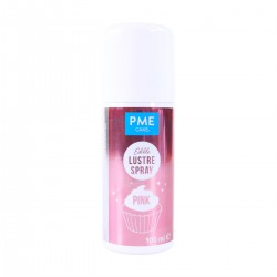 Βρώσιμο σπρέι Γυαλάδας της PME - Ροζ 100ml 