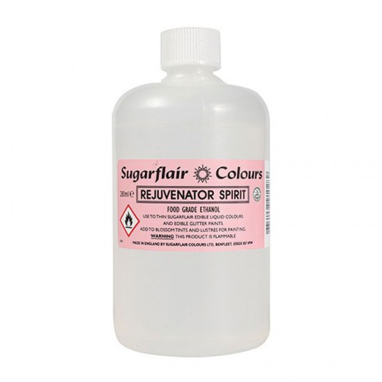 Rejuvenator Spirit Διαλυτικό Βρώσιμων Χρωμάτων της Sugarflair 280ml