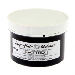 Χρώμα Πάστας της SugarFlear - Extra Μαύρο- 400ml.