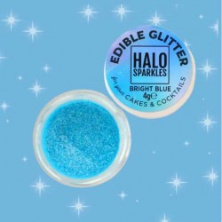 ΜΠΛΕ ΦΩΤΕΙΝΌ Βρώσιμο Glitter - BRIGHT BLUE 4g