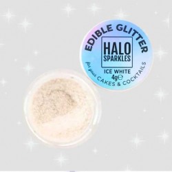 Λευκό του Χιονιού Βρώσιμο Glitter - Ice White 4g