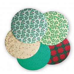 ΧΡΙΣΤΟΥΓΕΝΝΙΑΤΙΚΟΣ ΔΙΣΚΟΣ 30 cm Στρογγυλός 